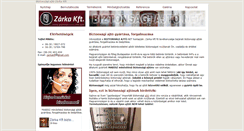 Desktop Screenshot of biztonsagiajto.net